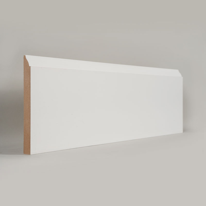 MDF Skirting Board (Filler-Primed & Pearl White)3/5