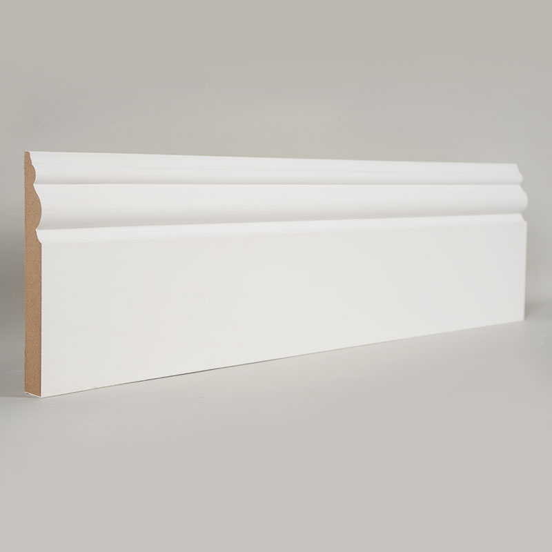 MDF Skirting Board (Filler-Primed & Pearl White)3/5