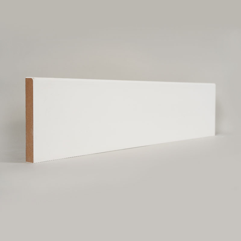 MDF Skirting Board (Filler-Primed & Pearl White)1/2