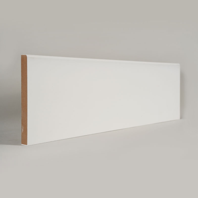 MDF Skirting Board (Filler-Primed & Pearl White) 1/2