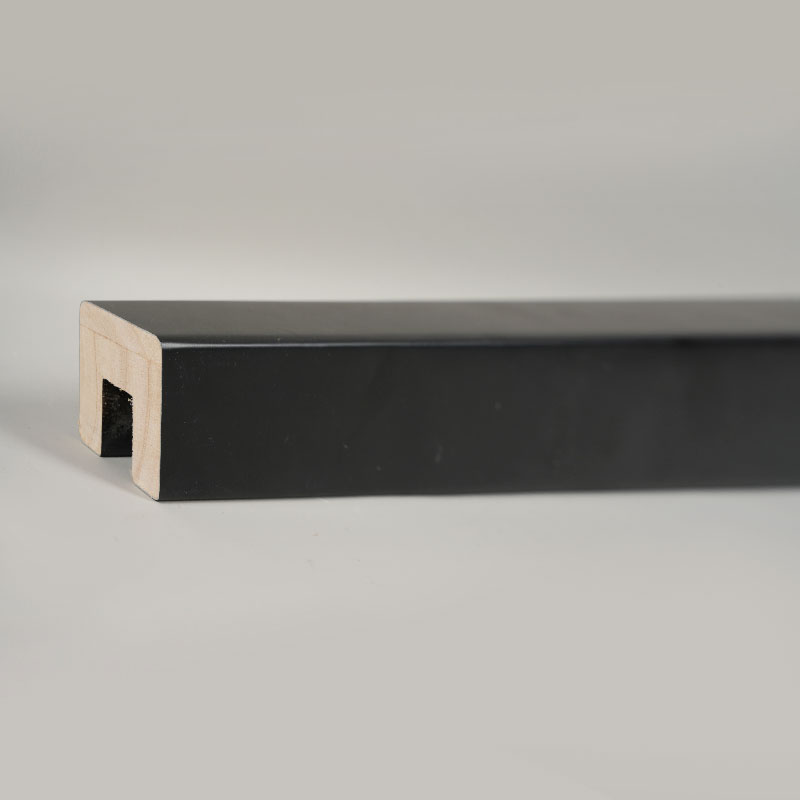 Solid Wood Stair Handrails (Filler-Primed and Painted)-Munich  1 1/6