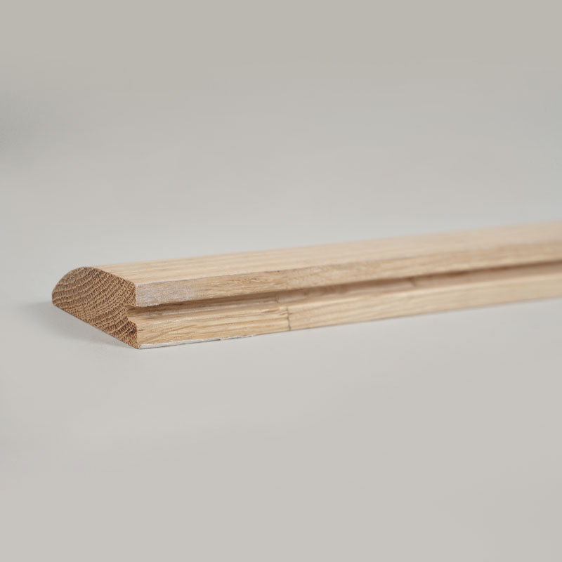 White Oak Whole Piece  Logs Reducer (Paint Unfinished) - Oak Natural Color 3/5