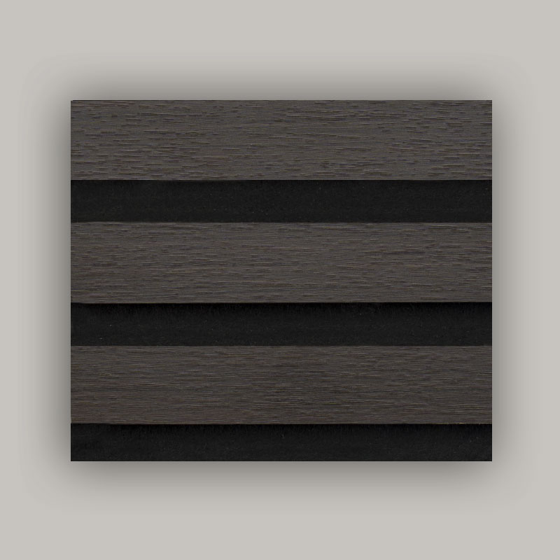 Grille Wall/Acoustic Wall Panel (Single-Side PVC Wrapped) – Wood-Grain / Stone-Grain / Solid Color    2400/2700mm x 600mm
