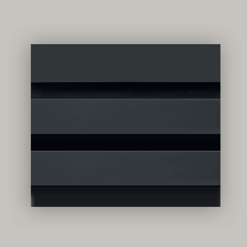 Grille Wall/Acoustic Wall Panel (Single-Side PVC Wrapped) – Wood-Grain / Stone-Grain / Solid Color    2400/2700mm x 600mm